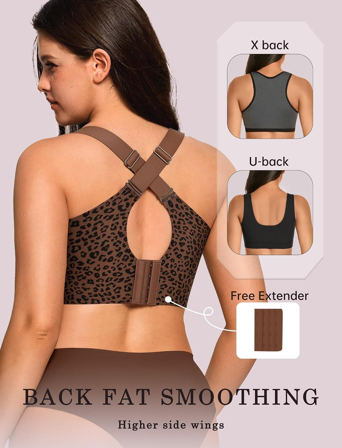 Womens Wireless Jelly Bras plus Size Support Push up Comfortable Bra
