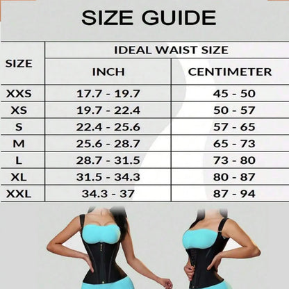CZXMY Waist Trainer for Women, Tummy Control Sports Girdle, Workout Body Shaper with Adjustable Shoulder Strap Clothing Abdominal Binder,Sohochic